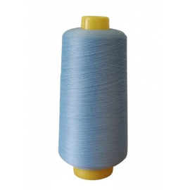 Текстурированная нитка 150D/1 № 328 светло-голубой в Березане